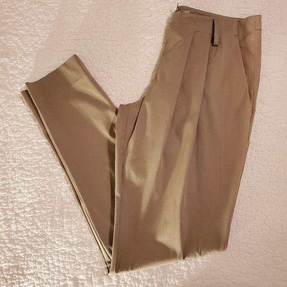 D.exterior Pants - D.EXTERIOR Pants Pleated Skinny Trouser Slacks Dress Pants